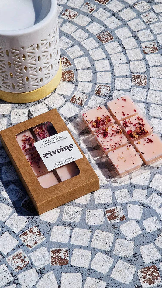 Fondants parfumés français - senteur Pivoine