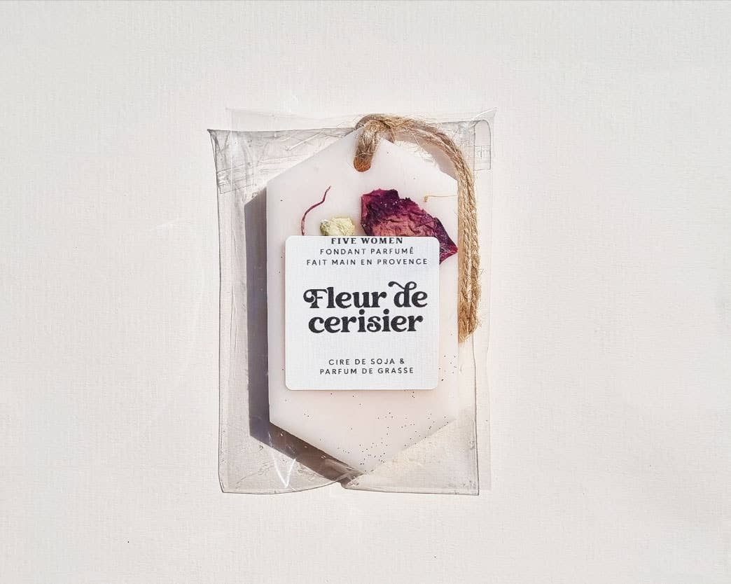 Suspension de cire parfumée français - Fleur de cerisier (2 en 1)