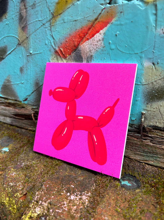 Tuile décorative rétro