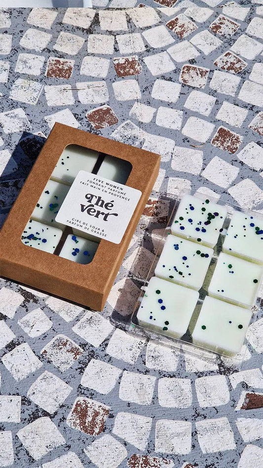 Fondants parfumés français - senteur Thé vert