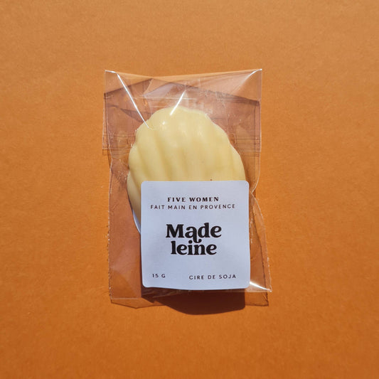 Fondant de cire parfumée français - senteur Madeleine