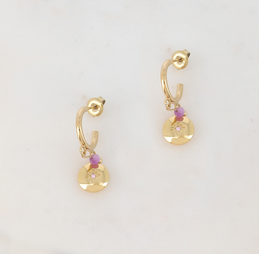 CRÉOLES AVEC PIERRES NATURELLES - IKITA PARIS