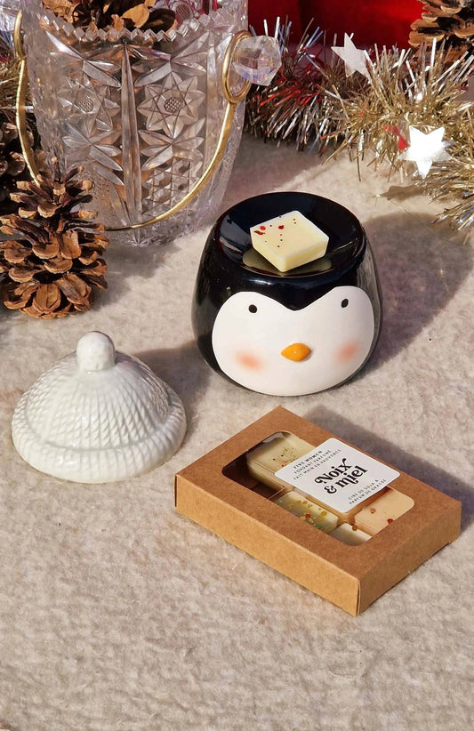 Fondants de cire parfumée français - Noix et miel