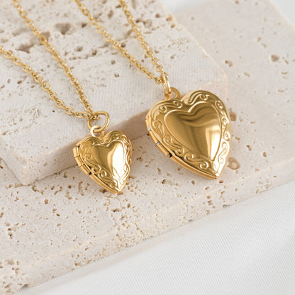 Médaillon en forme de coeur