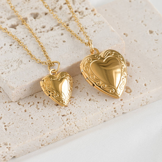 Médaillon en forme de coeur