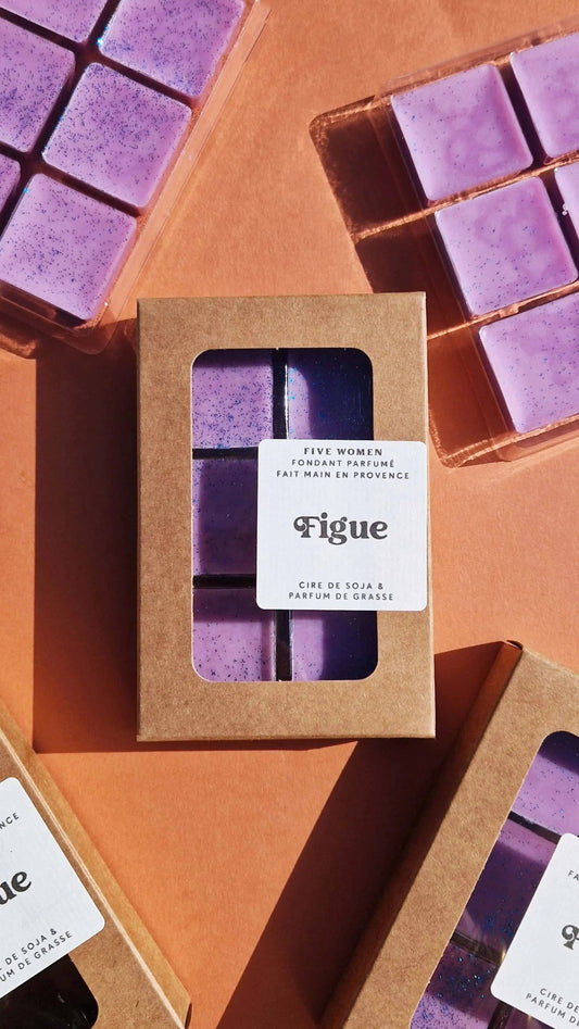 Fondants de cire parfumée français - Figue