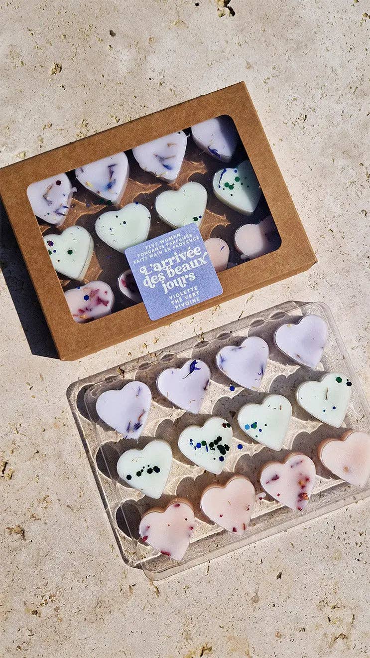 Coffret 3 senteurs Fondants parfumés français - L'arrivée des beaux jours