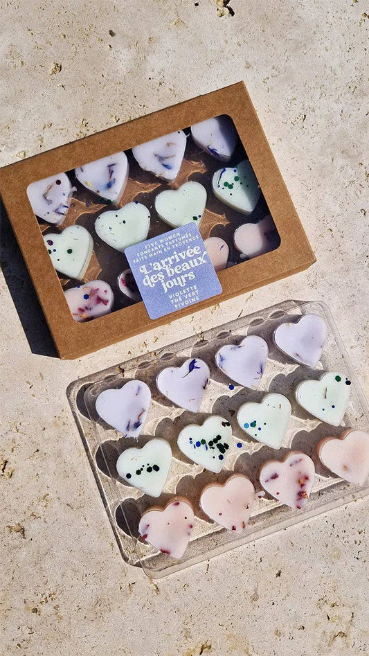 Coffret 3 senteurs Fondants parfumés français - L'arrivée des beaux jours