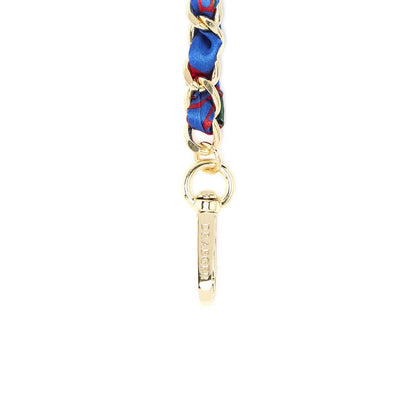 Dragonne Téléphone - Foulard Rouge & Bleu