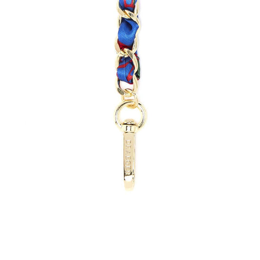 Dragonne Téléphone - Foulard Rouge & Bleu