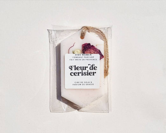 Suspension de cire parfumée français - Fleur de cerisier (2 en 1)