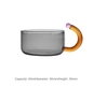 Théière et tasses en verre design