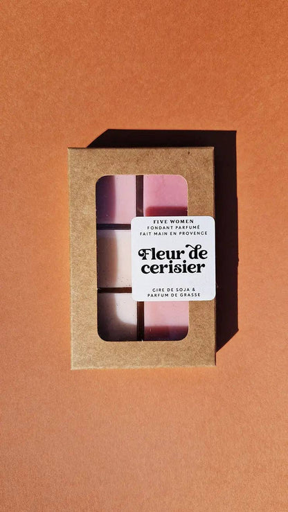 Fondants de cire parfumée français - Fleur de cerisier