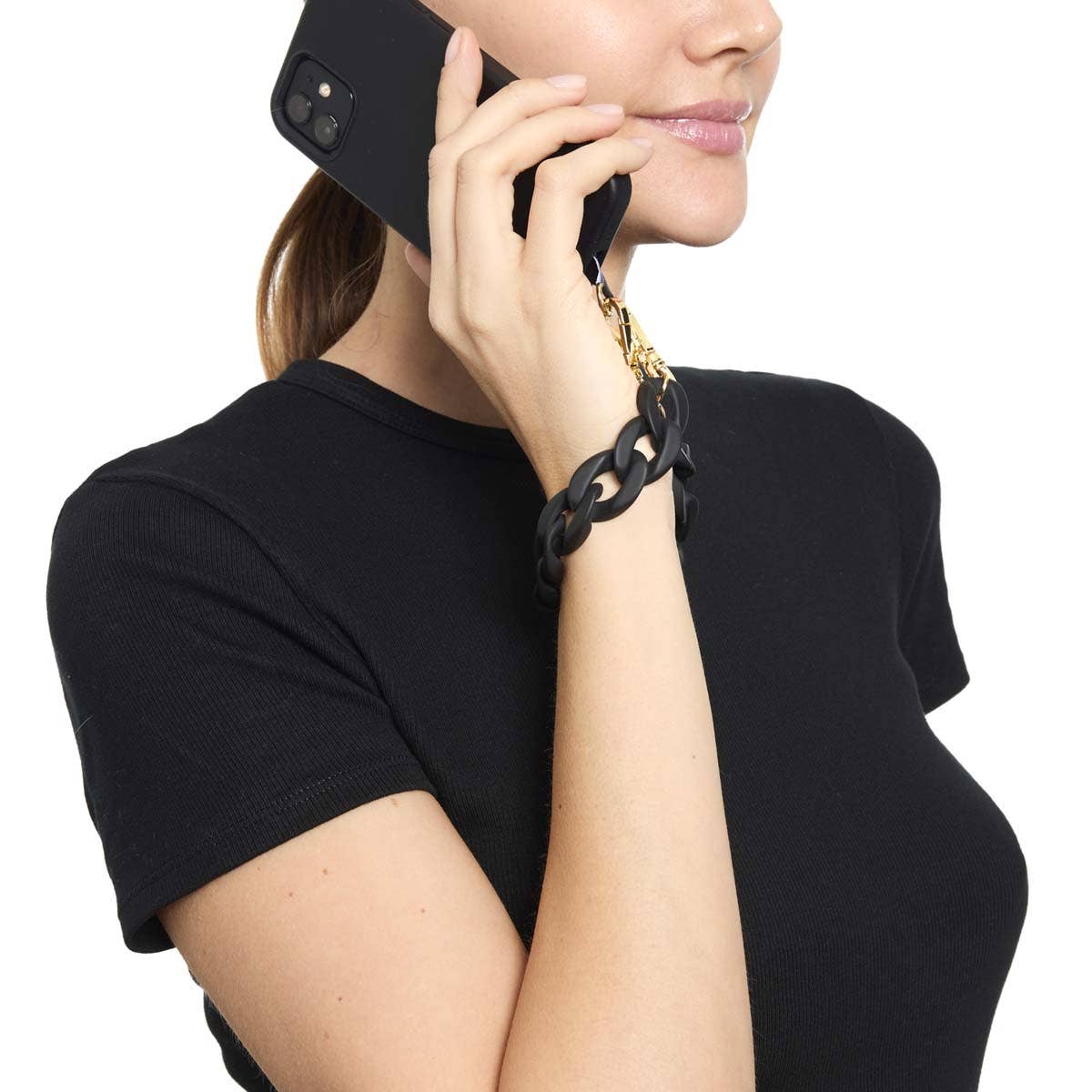 Dragonne Téléphone - Noir
