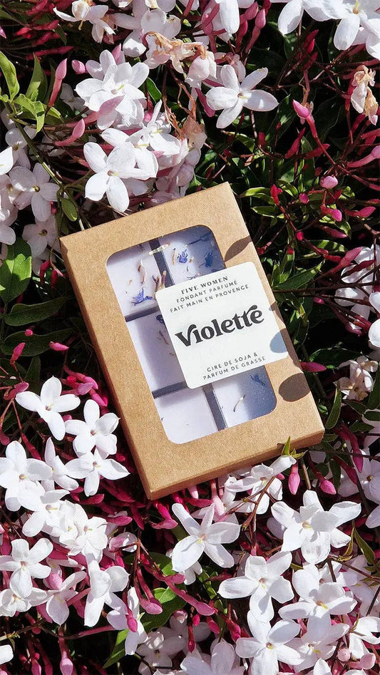 Fondants parfumés français - senteur Violette