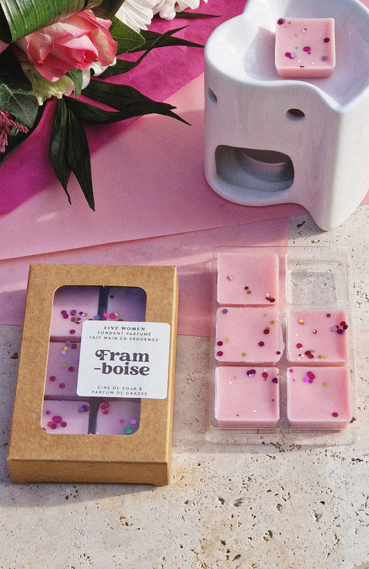 Fondants de cire français - parfumée Framboise