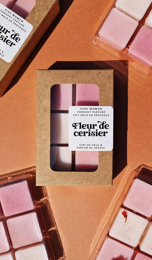 Fondants de cire parfumée français - Fleur de cerisier