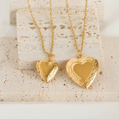 Médaillon en forme de coeur