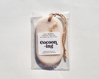 Suspension de cire parfumée français - Cocooning (2 en 1)
