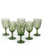 Ensemble de 6 verres à vin design